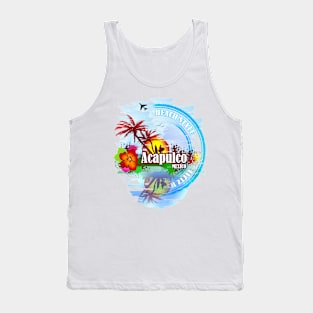 Acapulco Beach Summer Party Tank Top